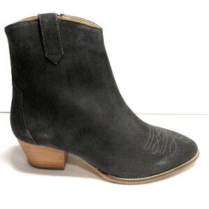 Joules Women's Elmwood Zip Boots Grey, Size US8 M EU39
